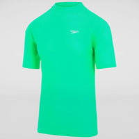Speedo - Men's Short Sleeved Swim Tee - Green