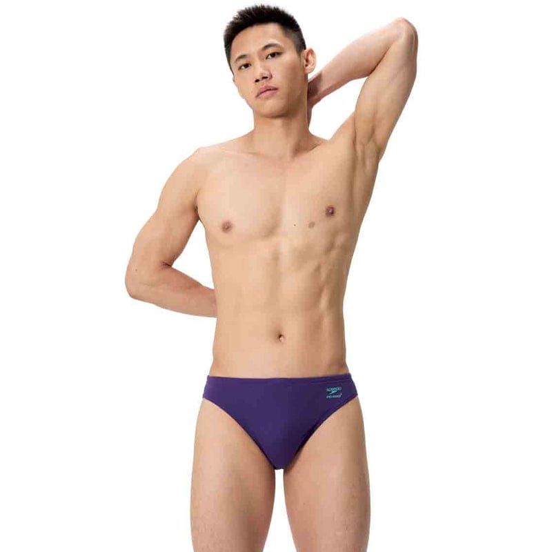Speedo - Men's Club Training Solid Brief - Acai Purple