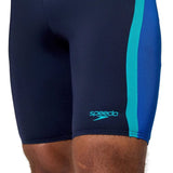 Speedo - Mens Solid Splice Jammer - Peacoat/Deep Sapphire
