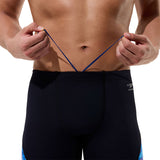 Speedo - Mens Spliced Printed Jammer - Brushy Glitch/Black