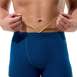 Speedo - Mens Spliced Printed Jammer - Mirage Time/Denim Teal