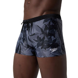 Speedo - Men's Valmilton Allover Aquashort - Coin Grey