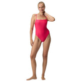Speedo - Women's Adjustable Thinstap Swimsuit - Dark Pink