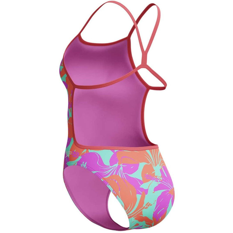 Speedo - Women's Allover Digital Swimsuit - Kaluna Floral/Arctic Glass