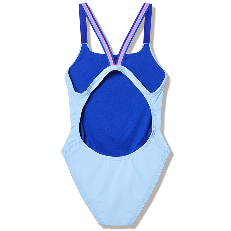 Speedo - Women's Club Training Solid Comfort V-Back Swimsuit - Cruise