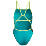 Speedo - Women's Club Training Solid Tri Back Swimsuit - Turquoise Gem
