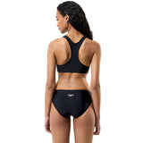 Speedo - Women's Colourblock Splice 2.0 Bikini - Anthracite/Creamsicle/Hope