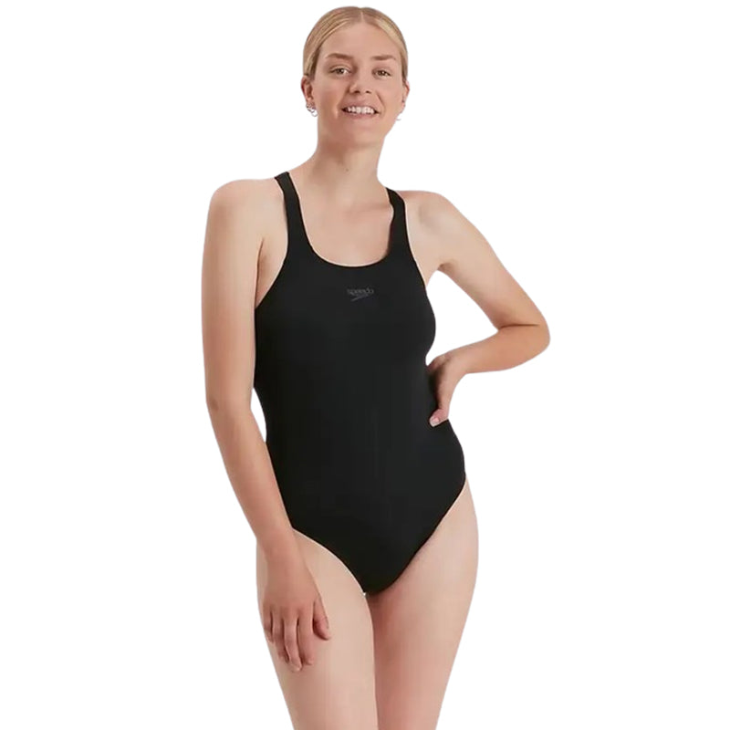 Speedo - Women's Eco Endurance+ Medalist Swimsuit - Black