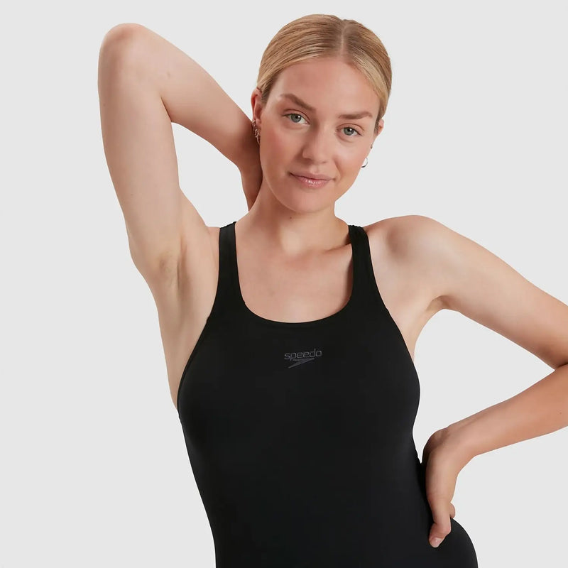 Speedo - Women's Eco Endurance+ Medalist Swimsuit - Black