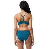 Speedo - Women's Endurance+ Logo Thinstrap Bikini Set - Teal Abyss