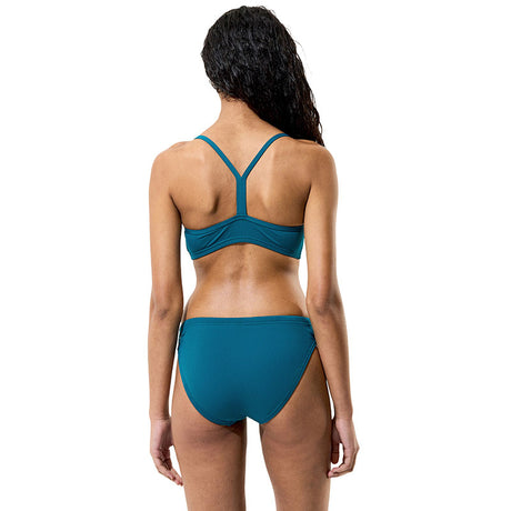 Speedo - Women's Endurance+ Logo Thinstrap Bikini Set - Teal Abyss