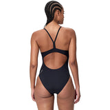 Speedo - Women's Endurance+ Logo Thinstrap Swimsuit - Anthracite