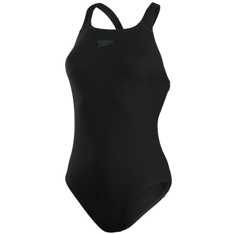 Speedo - Women's Essential Endurance+ Medalist Swimsuit - Black