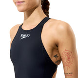 Speedo - Women's Fastskin Hyperpro Solid Openback Kneeskin - Black