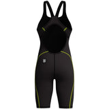 Speedo - Women's Fastskin HyperSpark Solid Openback Kneeskin - Black