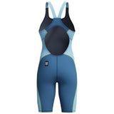 Speedo - Women's Fastskin HyperSpark Solid Openback Kneeskin - Night/Sevres Blue