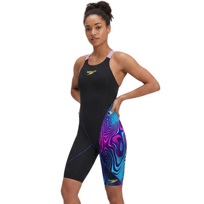 Speedo - Women's Fastskin LZR Ignite Kneeskin - Black/Subsurface