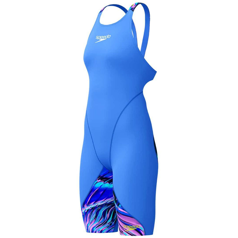 Speedo - Women's Fastskin LZR Ignite Kneeskin - Blue/Multi