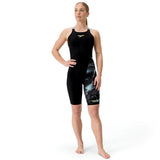 Speedo - Women's Fastskin LZR Ignite Kneeskin - Electro Static/Black