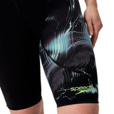 Speedo - Women's Fastskin LZR Ignite Kneeskin - Electro Static/Black