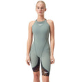 Speedo - Women's Fastskin LZR Ignite Kneeskin Openback - Green/Orange