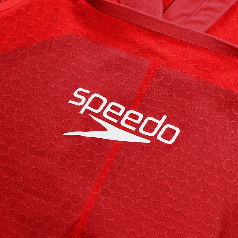 Speedo - Women's Fastskin LZR Pure Intent 2.0 Closedback Kneeskin - Red/White
