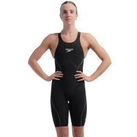 Speedo - Women's Fastskin LZR Pure Intent 2.0 Openback Kneeskin - Black