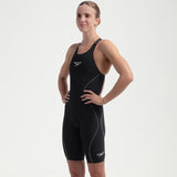 Speedo - Women's Fastskin LZR Pure Intent 2.0 Openback Kneeskin - Black