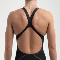 Speedo - Women's Fastskin LZR Pure Intent 2.0 Openback Kneeskin - Black