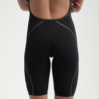 Speedo - Women's Fastskin LZR Pure Intent 2.0 Openback Kneeskin - Black