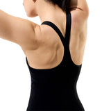 Speedo - Women's Fastskin LZR Pure Valor 2.0 Closedback Kneeskin - Black Ember/Black Ml