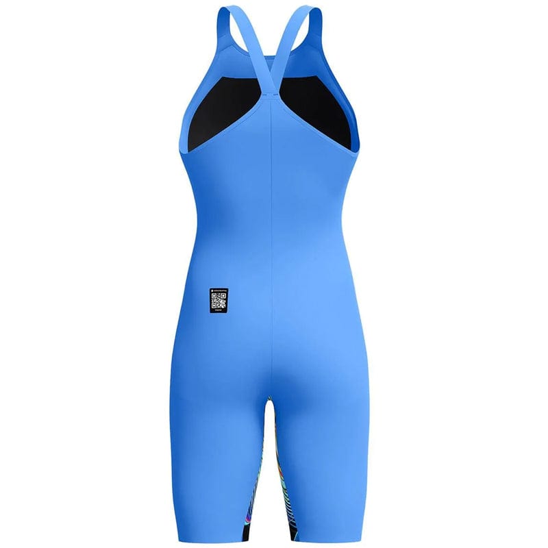 Speedo - Women's Fastskin LZR Pure Valor 2.0 Closedback Kneeskin - Dark Blue/Pink