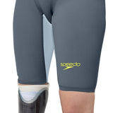 Speedo - Women's Fastskin LZR Pure Valor 2.0 Closedback Kneeskin - Grey Lead/Acadia Blue