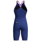 Speedo - Women's Fastskin LZR Pure Valor 2.0 Closedback Kneeskin - Noble Navy/Jelly