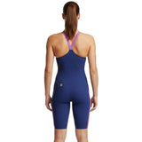 Speedo - Women's Fastskin LZR Pure Valor 2.0 Closedback Kneeskin - Noble Navy/Jelly