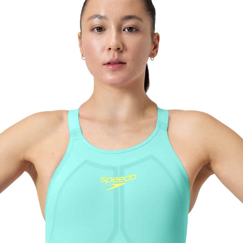 Speedo - Women's Fastskin LZR Pure Valor 2.0 Openback Kneeskin - Arctic Glass