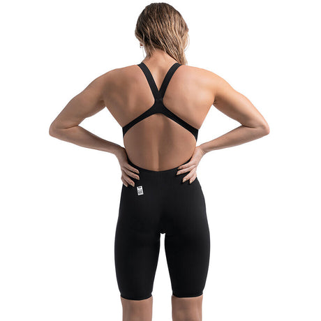 Speedo Women's Fastskin LZR Pure Valor 2.0 Openback Kneeskin - Black