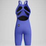 Speedo - Women's Fastskin LZR Pure Valor 2.0 Openback Kneeskin - Purple/Blue