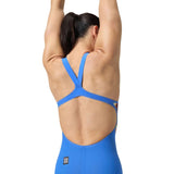 Speedo - Women's Fastskin LZR Pure Valor 2.0 Openback Kneeskin - Dark Blue/Pink