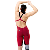 Speedo - Women's Fastskin LZR Pure Valor 2.0 Openback Kneeskin - Regal Red/Black Ml