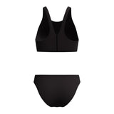 Speedo - Women's Hyperboom Butterfly Back Bikini Set - Anthracite/Margarita Pink