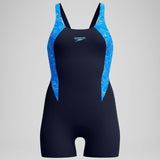 Speedo - Women's HyperBoom Splice Legsuit - Navy/Blue