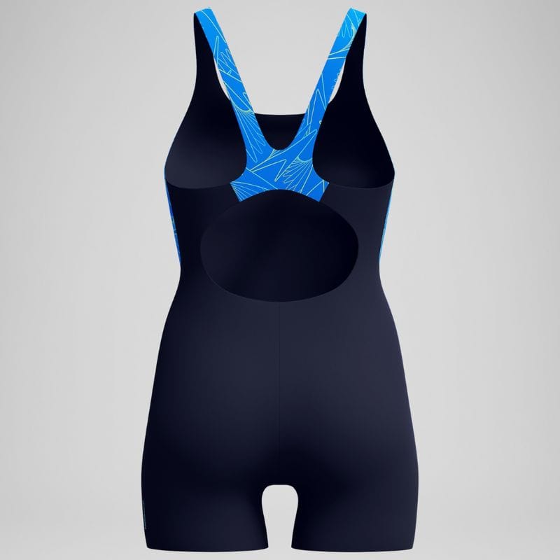 Speedo - Women's HyperBoom Splice Legsuit - Navy/Blue