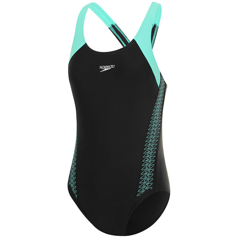 Speedo - Women's Hyperboom Splice Racerback Swimsuit - Arctic Glass