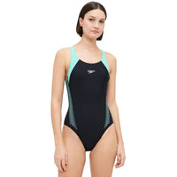 Speedo - Women's Hyperboom Splice Racerback Swimsuit - Arctic Glass