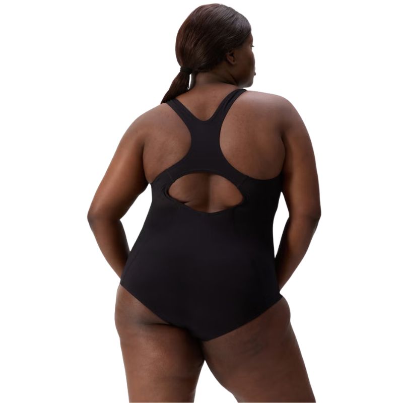 Speedo - Women's Placement Medalist+ Swimsuit - Black/Dark Teal