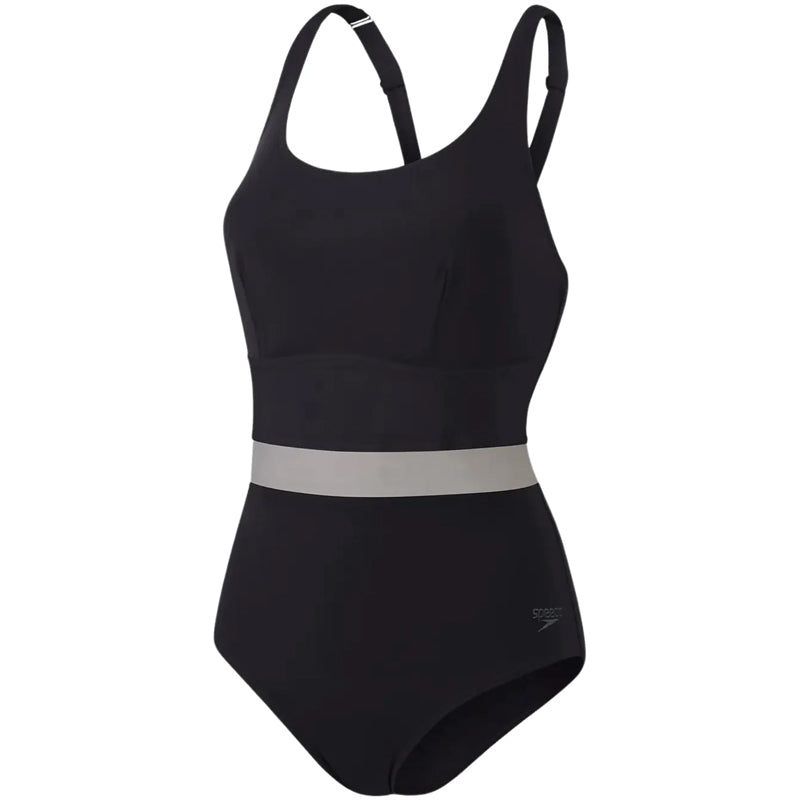 Speedo - Women's Shaping LuniaGlow Swimsuit - Black