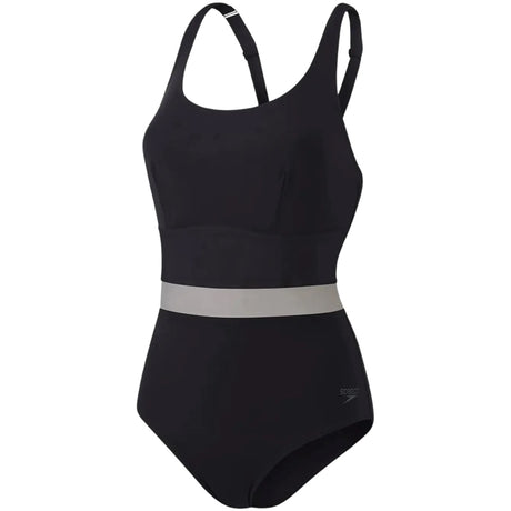 Speedo - Women's Shaping LuniaGlow Swimsuit - Black