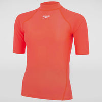 Speedo - Womens Short Sleeve Rash Top - Siren Red