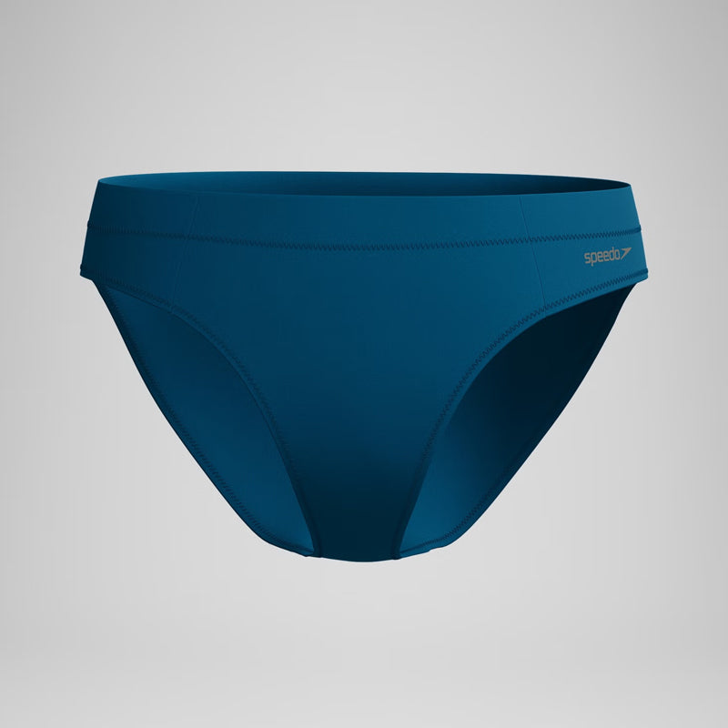 Speedo - Women's Solid Classic Bikini Bottom - Dark Teal